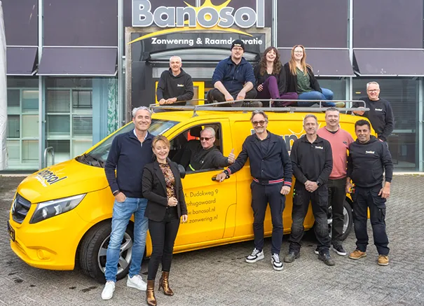 Zonwering Bansol Teamfoto